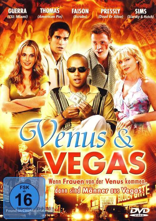 Venus &amp; Vegas - German DVD movie cover