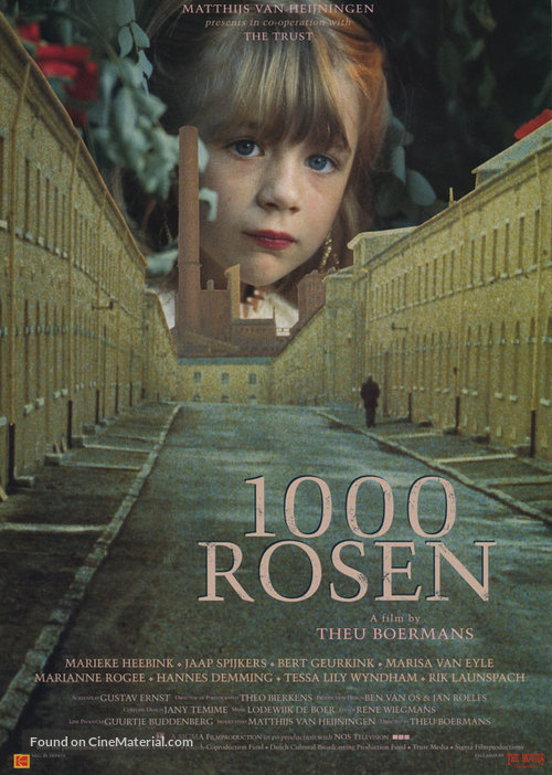 1000 Rosen - Dutch Movie Poster