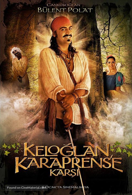 Keloglan kara prens&#039;e karsi - Turkish Movie Poster
