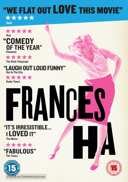 Frances Ha - British DVD movie cover