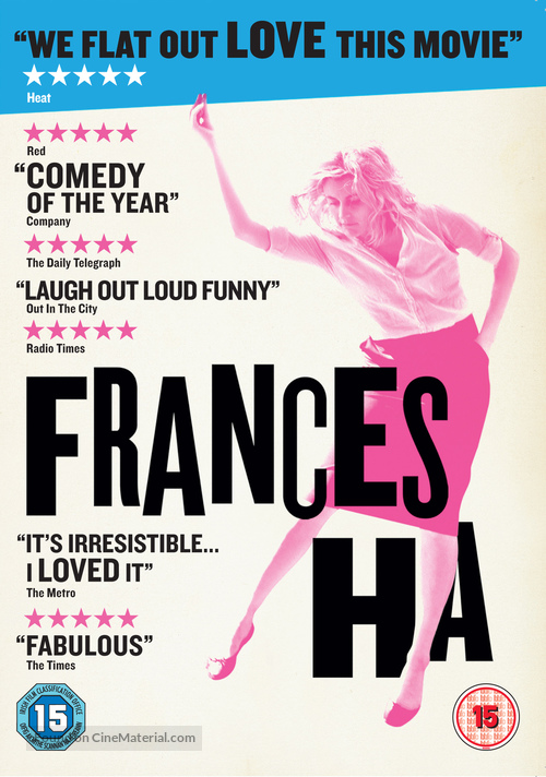 Frances Ha - British DVD movie cover
