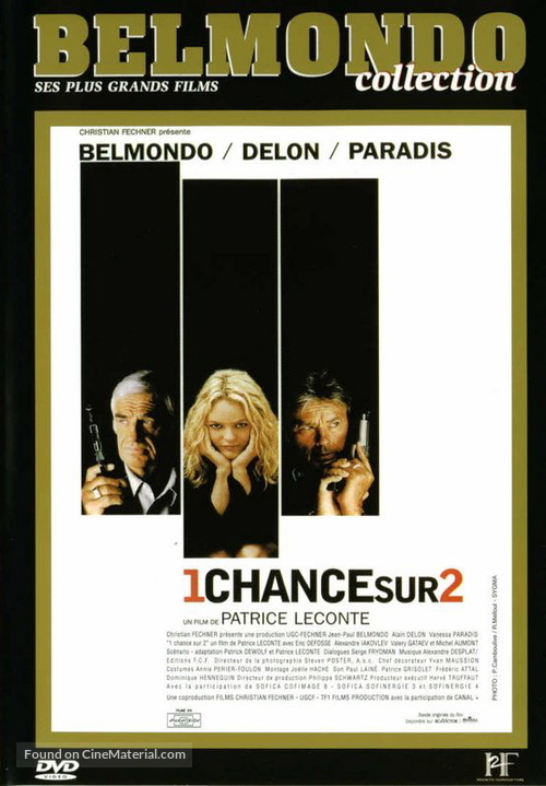 Une chance sur deux - French DVD movie cover