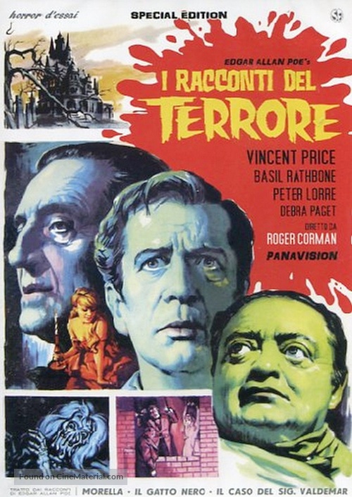 Tales of Terror - Italian DVD movie cover