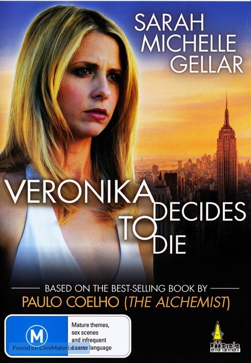 Veronika Decides to Die - Australian DVD movie cover