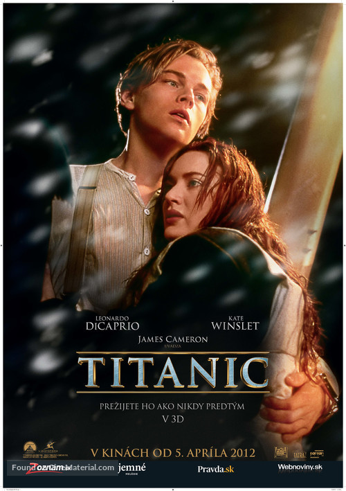 Titanic - Slovak Movie Poster