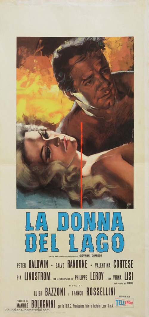 La donna del lago - Italian Movie Poster