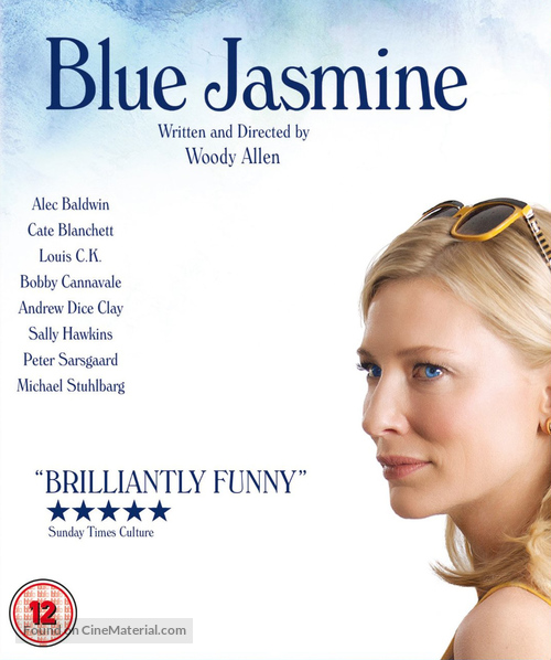 Blue Jasmine - British Blu-Ray movie cover