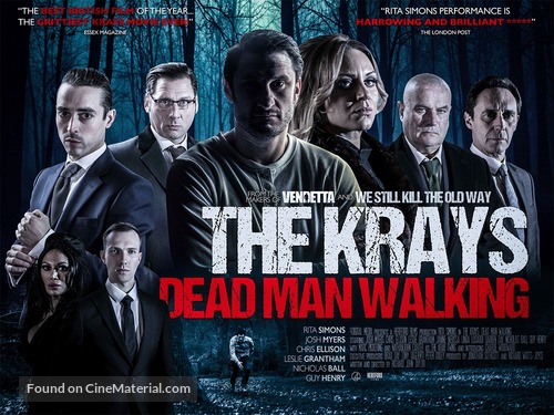 The Krays: Dead Man Walking - British Movie Poster