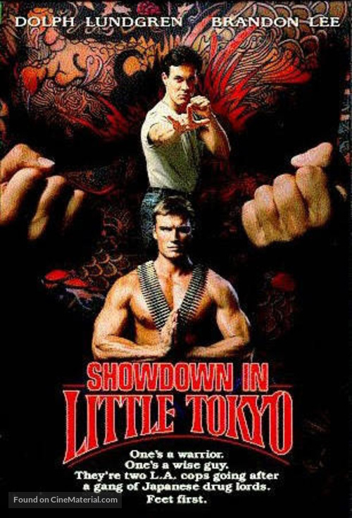 Showdown In Little Tokyo - VHS movie cover