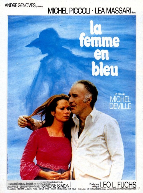 La femme en bleu - French Movie Poster