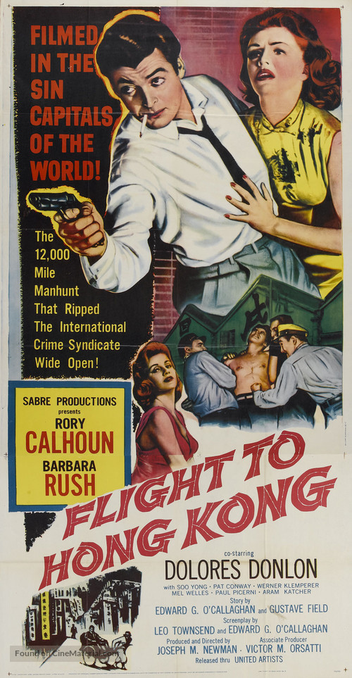 Flight to Hong Kong - Movie Poster