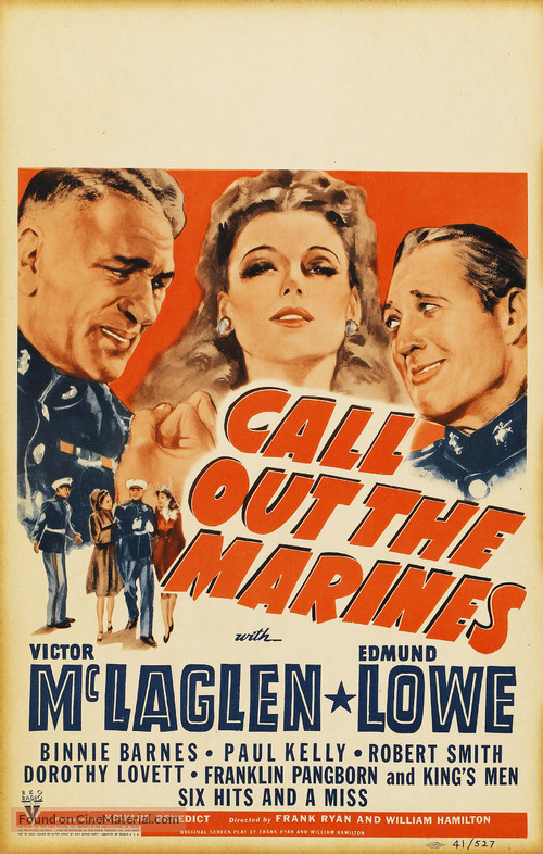 Call Out the Marines - Movie Poster