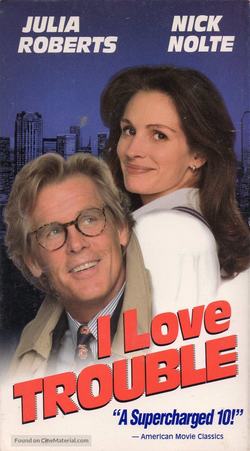 I Love Trouble - VHS movie cover