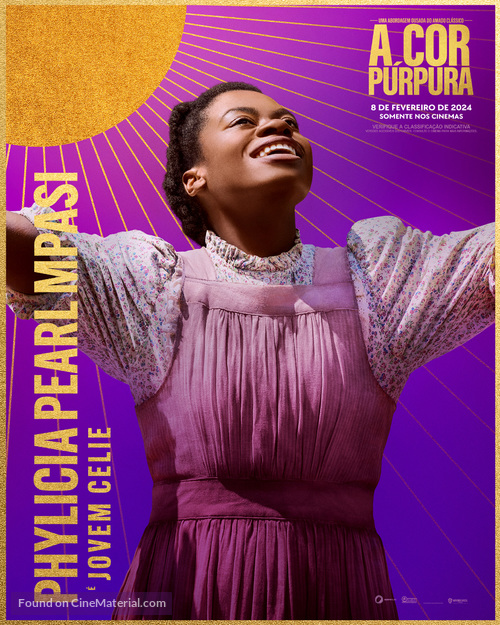 The Color Purple - Brazilian Movie Poster