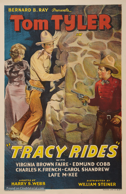 Tracy Rides - Movie Poster