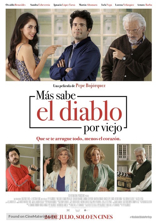 M&aacute;s sabe el Diablo por Viejo - Mexican Movie Poster