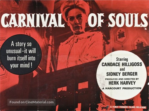 Carnival of Souls - British Movie Poster