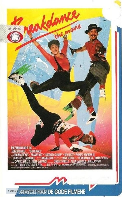 Breakin&#039; - Norwegian VHS movie cover