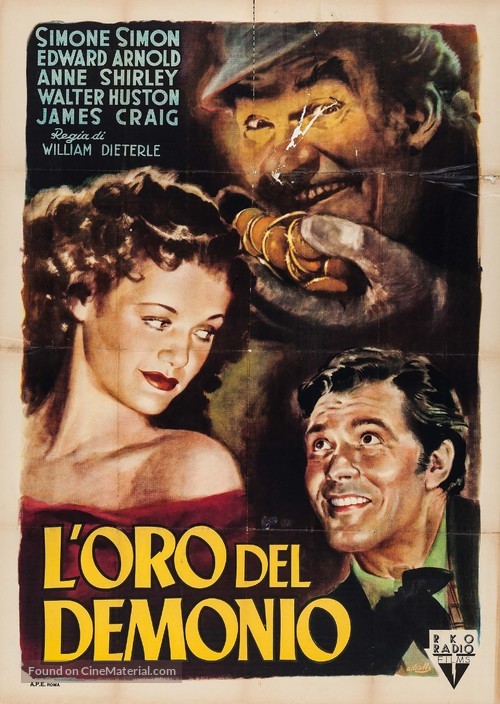 The Devil and Daniel Webster - Italian Movie Poster