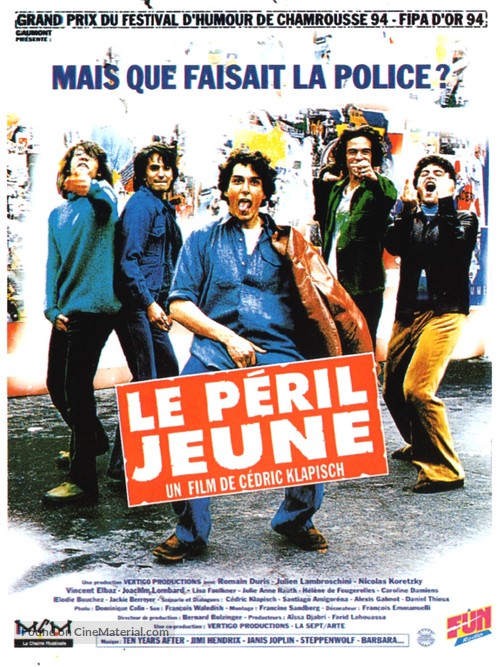 Le p&eacute;ril jeune - French Movie Poster
