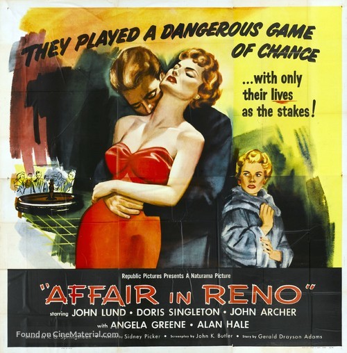 Affair in Reno - Movie Poster