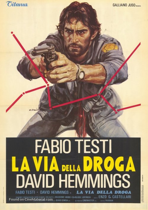 La via della droga - Italian Movie Poster