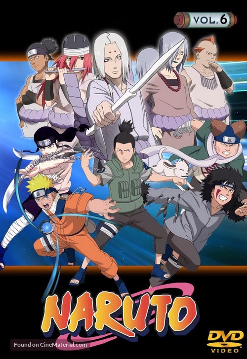 &quot;Naruto&quot; - French DVD movie cover