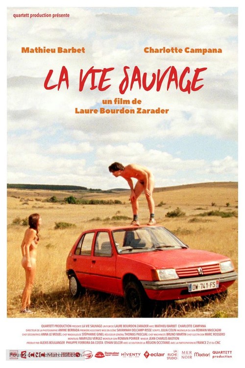 La vie sauvage - French Movie Poster