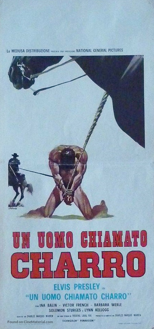 Charro! - Italian Movie Poster