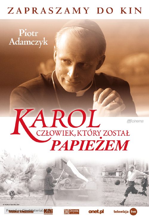 Karol, un uomo diventato Papa - Polish poster