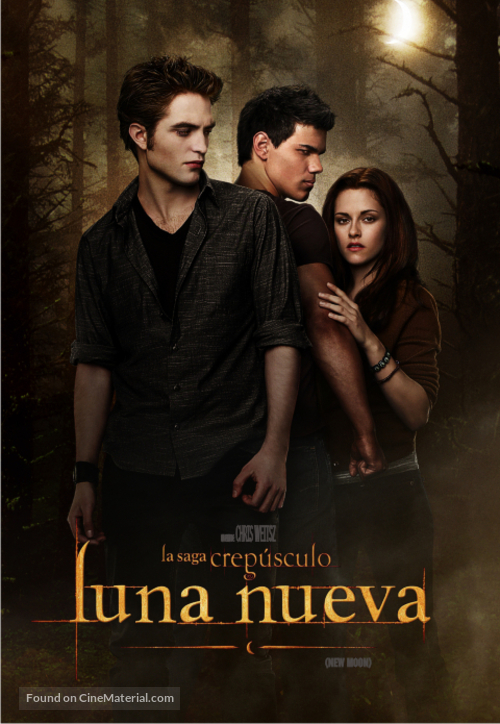 The Twilight Saga: New Moon - Argentinian DVD movie cover