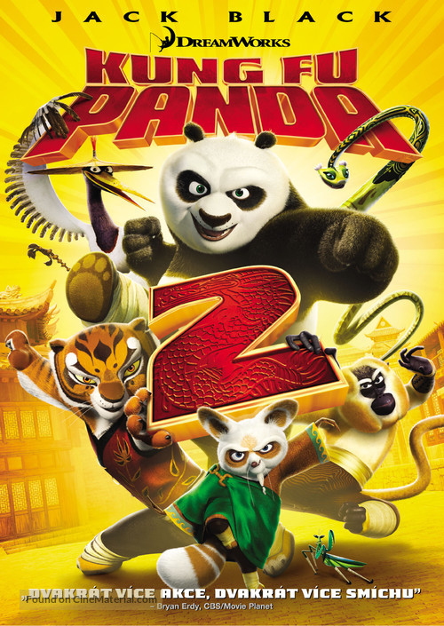 Kung Fu Panda 2 - Czech DVD movie cover