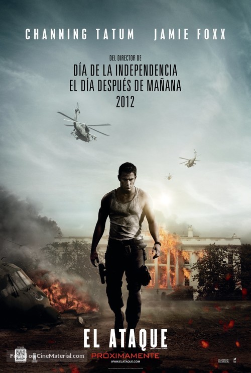 White House Down - Bolivian Movie Poster