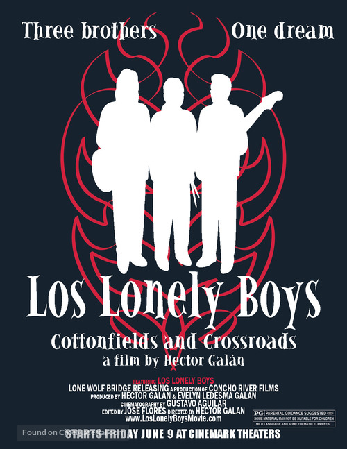 Los Lonely Boys: Cottonfields and Crossroads - Movie Poster