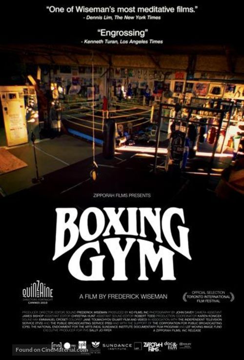 Boxing Gym - Movie Poster