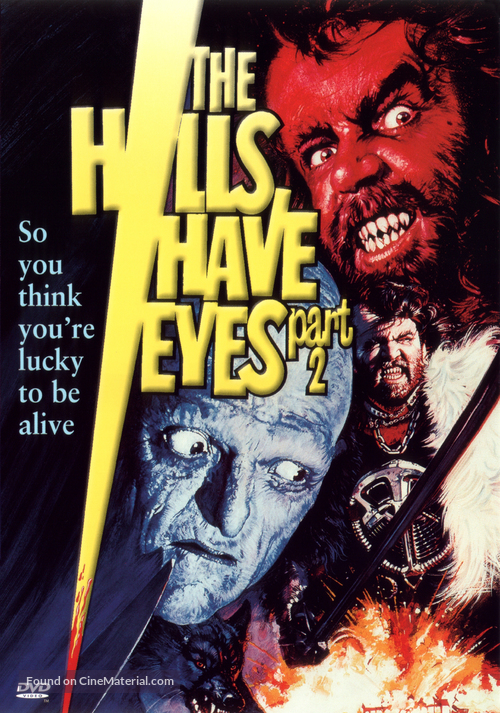 The Hills Have Eyes Part II - DVD movie cover