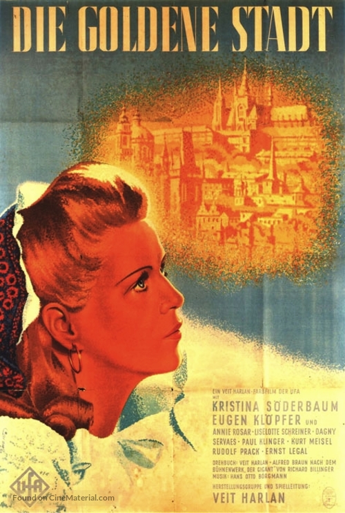 Goldene Stadt, Die - German Movie Poster