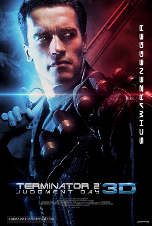 Terminator 2: Judgment Day - British Re-release movie poster