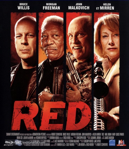 RED - French Blu-Ray movie cover