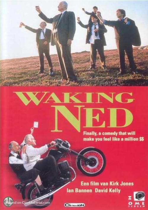 Waking Ned - Dutch poster
