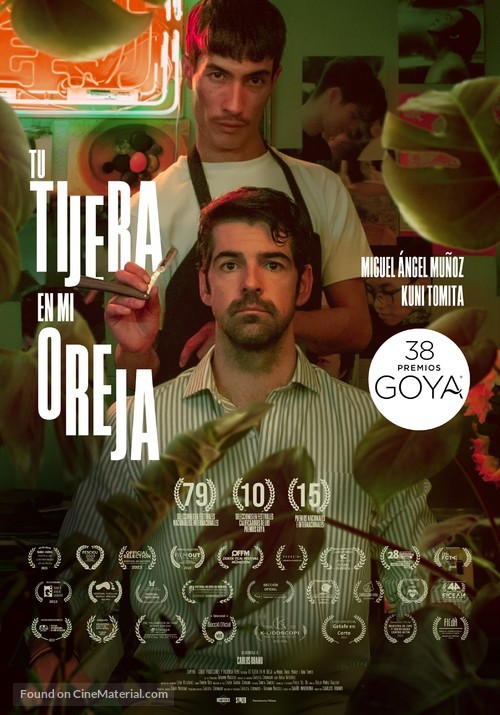 Tu tijera en mi oreja - Spanish Movie Poster