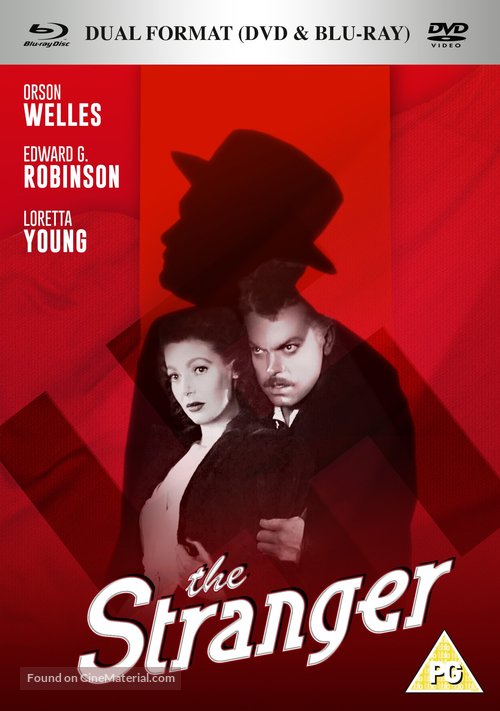 The Stranger - British Blu-Ray movie cover