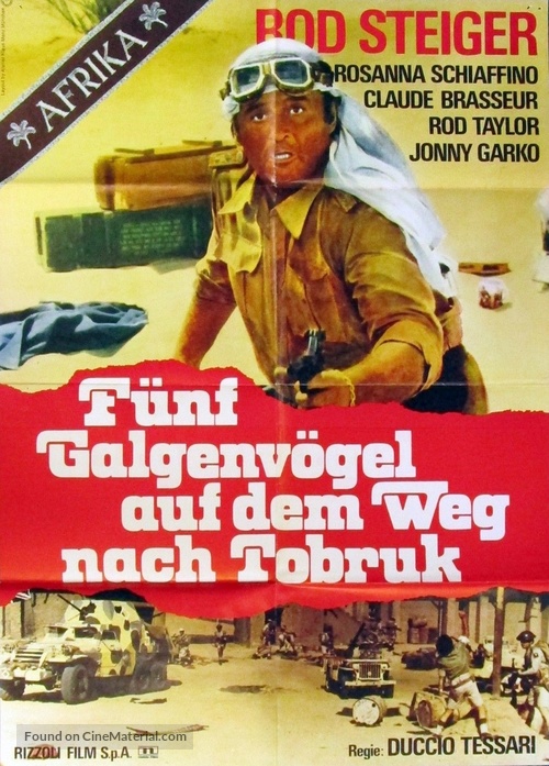 Gli eroi - German Movie Poster