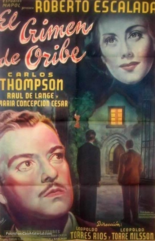 El crimen de Oribe - Argentinian Movie Poster