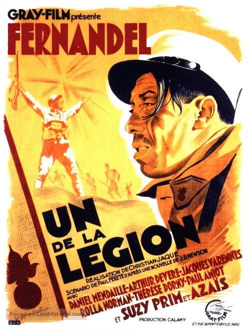 Un de la l&egrave;gion - French Movie Poster