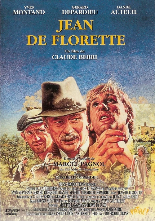 Jean de Florette - French DVD movie cover