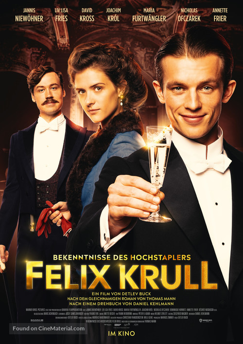 Bekenntnisse des Hochstaplers Felix Krull - German Movie Poster