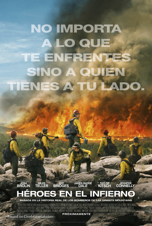 Only the Brave - Spanish Movie Poster