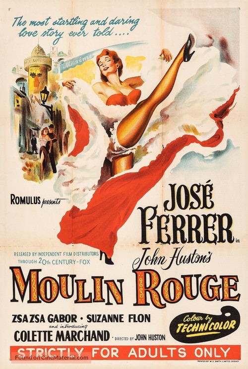 Moulin Rouge - Australian Movie Poster