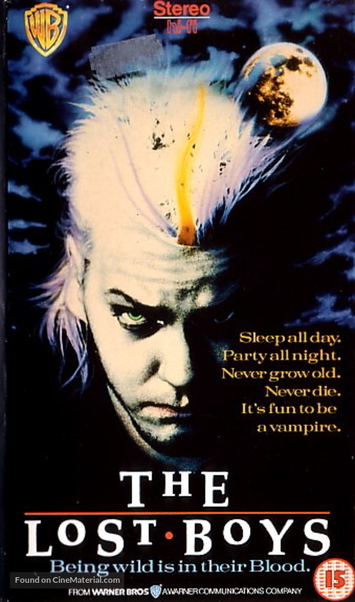 The Lost Boys - British VHS movie cover